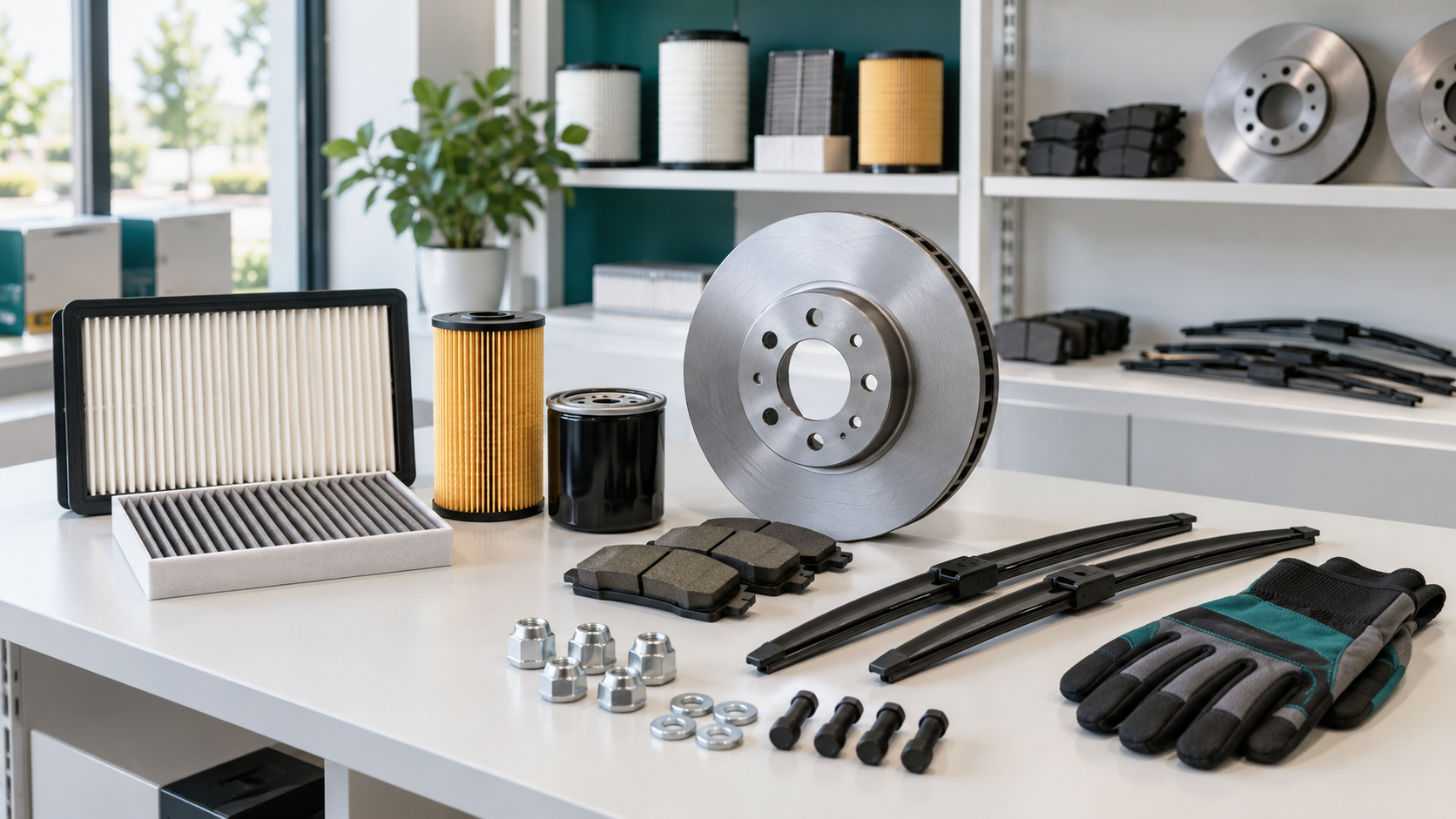 Automotive Parts & Industrial Supplies representative display